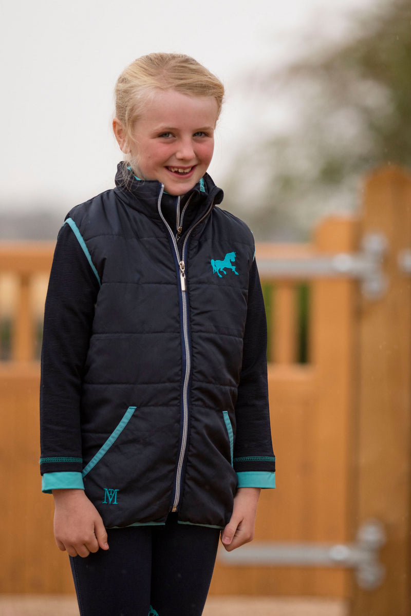 Mark Todd Kids Quilted Gilet