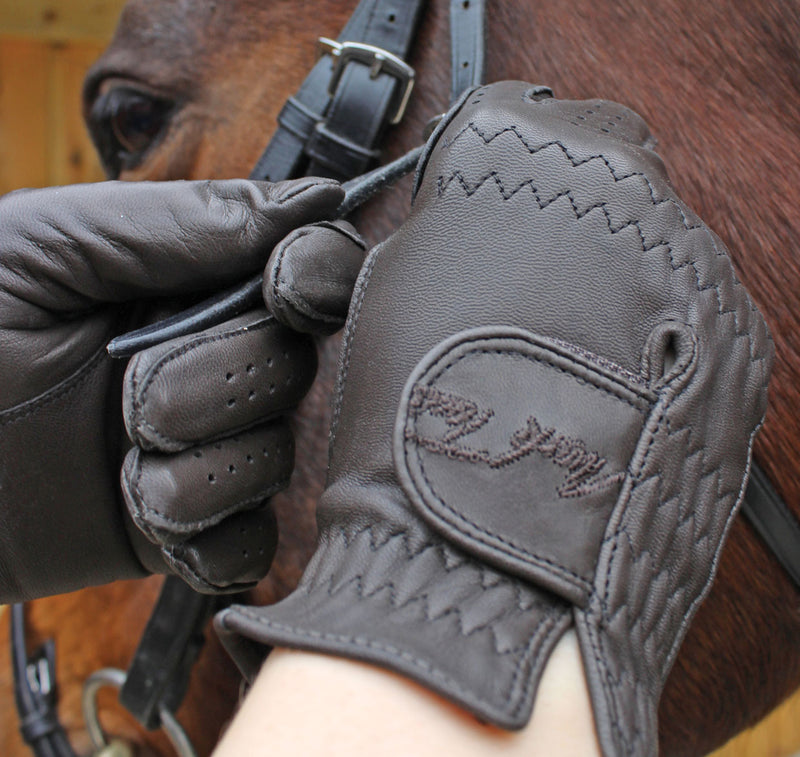 Mark Todd Leather Riding/Show Gloves